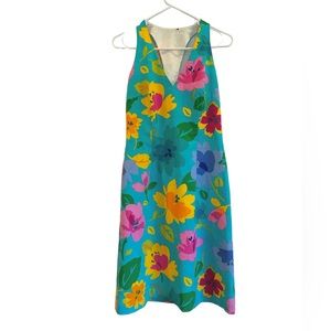 David Meister Floral MIDI Dress 6